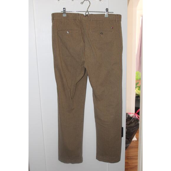 Tommy Hillfiger Stripped Straight Leg Slacks 34/32 - Picture 2 of 7
